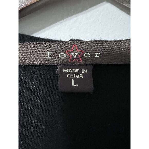 Y2K Black Goth Fairy Ruffle frilly Cardigan Large Whimsigoth Fairygrunge Soft - Picture 5 of 14